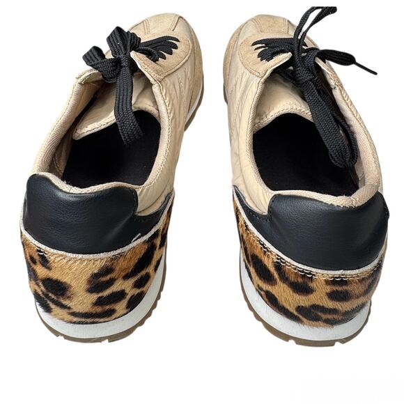 Zara Animal Print heel tab sneakers - Picture 3 of 10